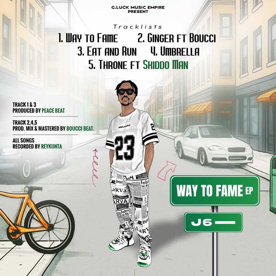 J6 Way to Fame EP Cover