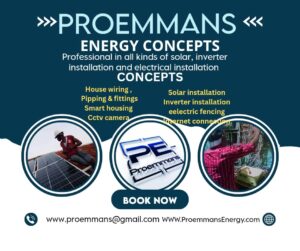 Proemmans Energy Concepts: Your Trusted Solar Installation Experts