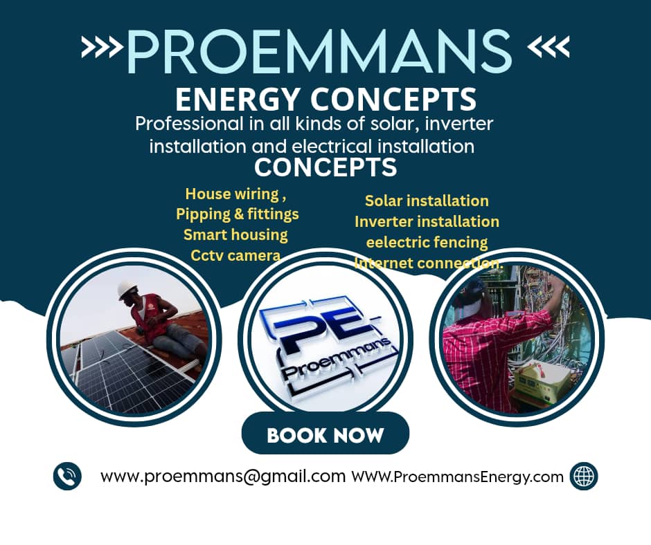 Proemmans Energy Concepts: Your Trusted Solar Installation Experts