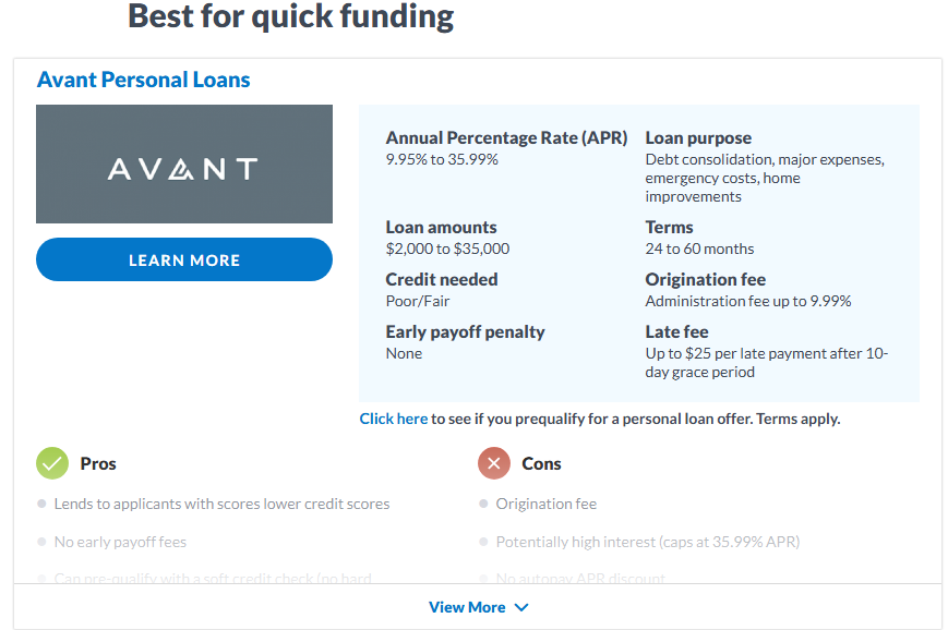 Top 5 Safe Online Loan Lenders: Trusted, Secure & Reputable Digital Loan Platforms for Fast Approval - Avant